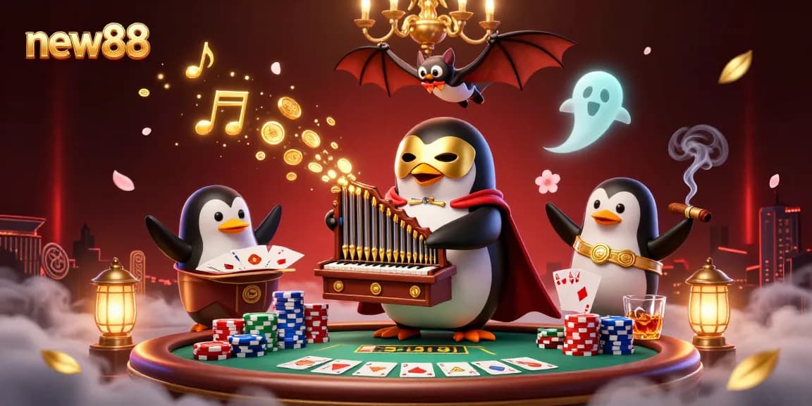 Unleash the thrill with new88 casino experiences featuring vibrant gaming elements and engaging characters.