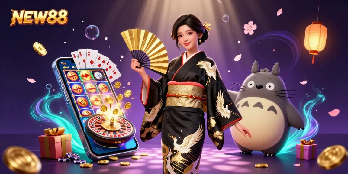 Engage in vibrant gameplay with NEW88's immersive slot experience and exciting features.