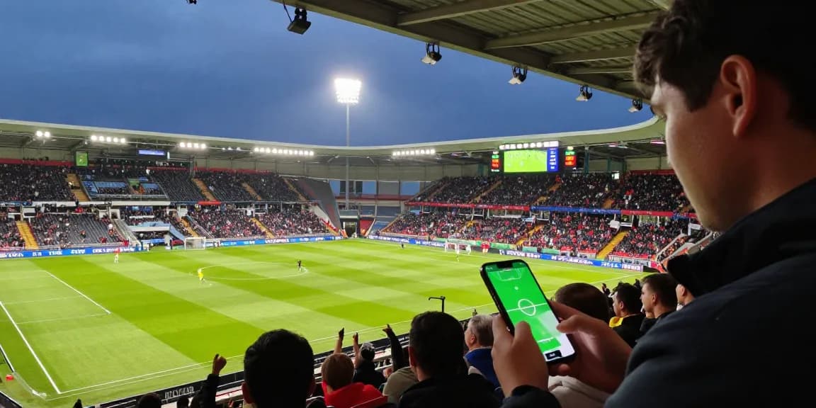 แทงบอลโลก 2026 betting predictions and match odds in an exciting stadium atmosphere
