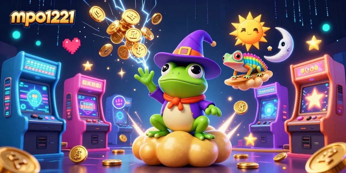 Empatkan hoki di mpo1221 dengan keajaiban koin emas dan permainan arcade 3D.
