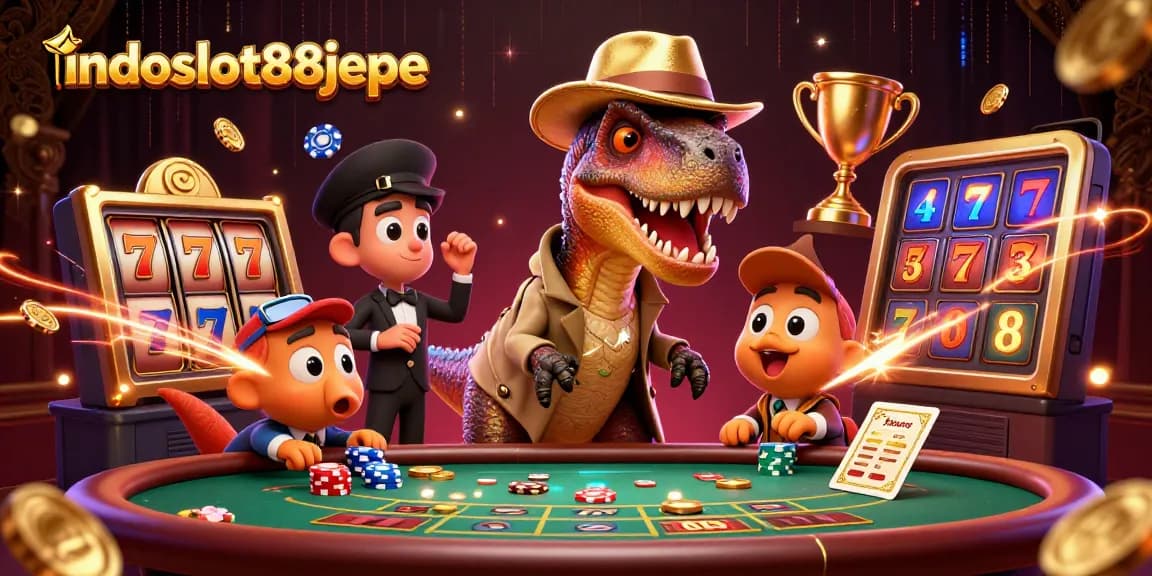 Join indoslot88jepe for an exhilarating slot game experience with vibrant visuals and thrilling gameplay.