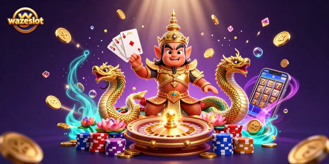 Experience the thrilling world of wazeslot with vibrant casino elements and dynamic gameplay