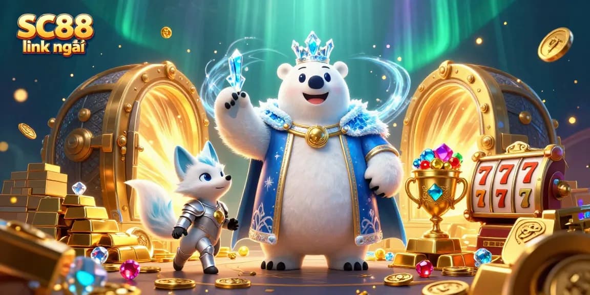 Engage with SC88 link mới and enjoy thrilling casino slots filled with rich jewels and gold.
