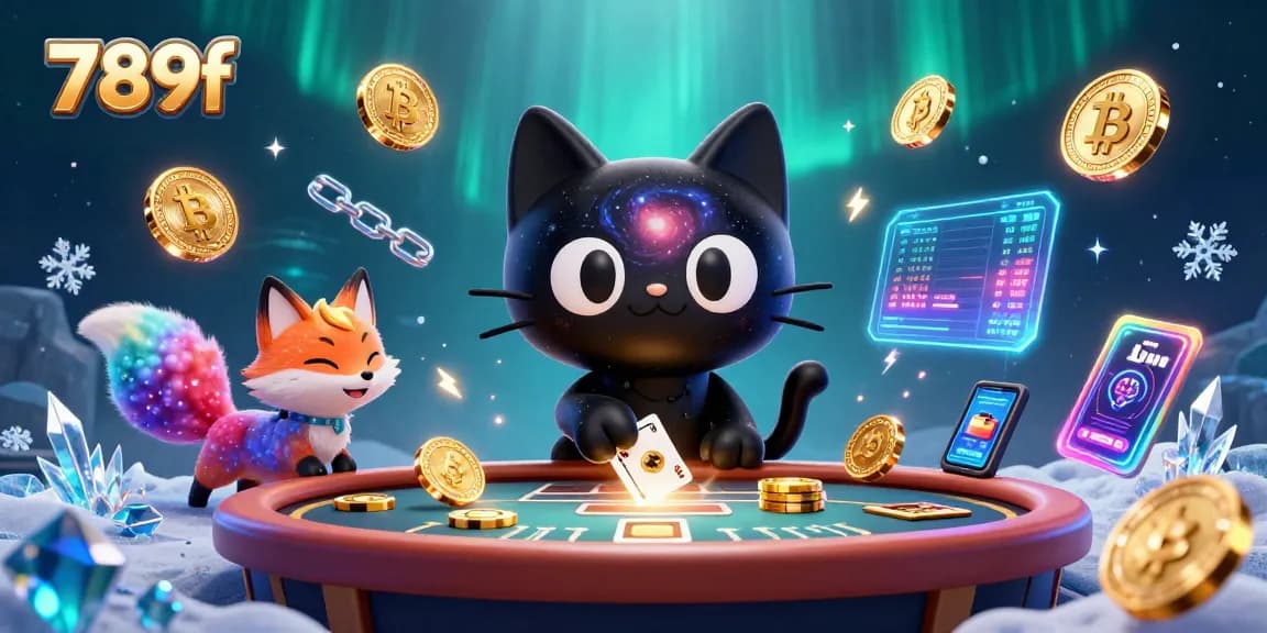 Experience exhilarating games at 789f, showcasing cosmic casino elements and vibrant cryptocurrency themes.