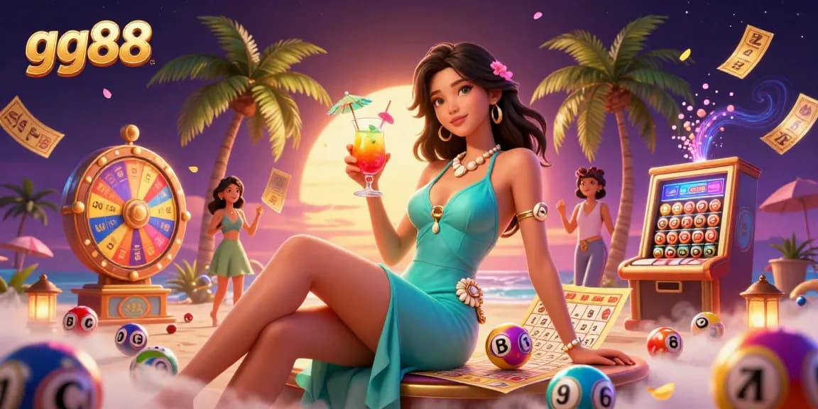 Win big at gg88 while enjoying a vibrant beach casino experience with colorful lottery games and dynamic prizes.