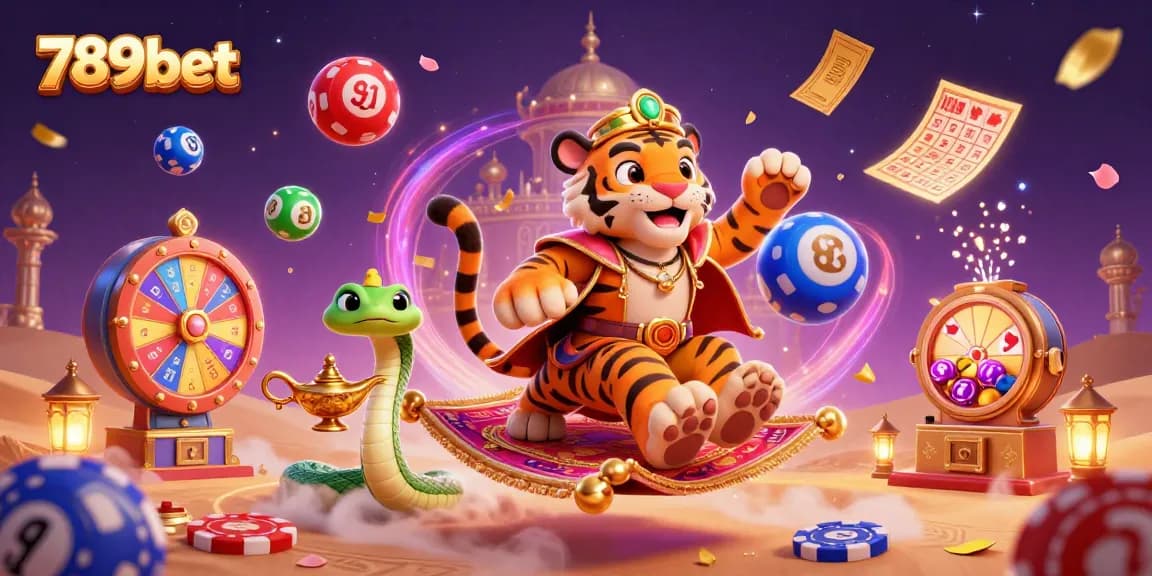 Experience thrilling gameplay at 789bet with vibrant lottery elements and a magical atmosphere.
