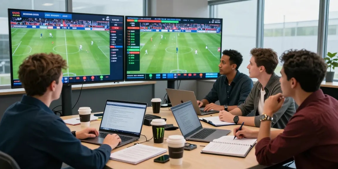 Analyzing soi kèo sports betting trends with expert analysts in a modern setting