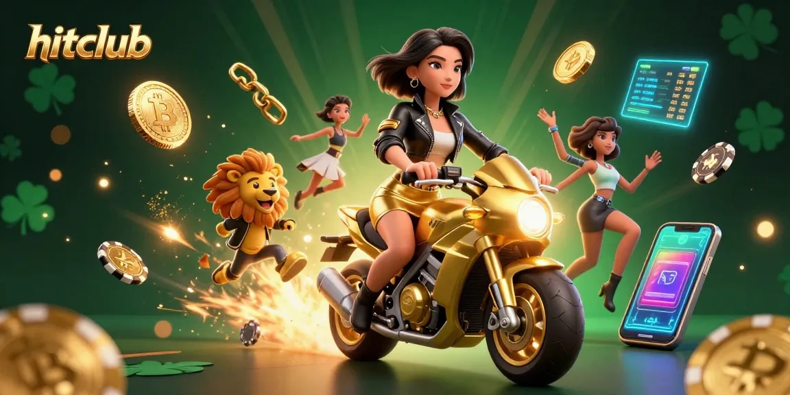 Experience dynamic gaming action at hitclub with glamorous characters and vibrant casino elements.