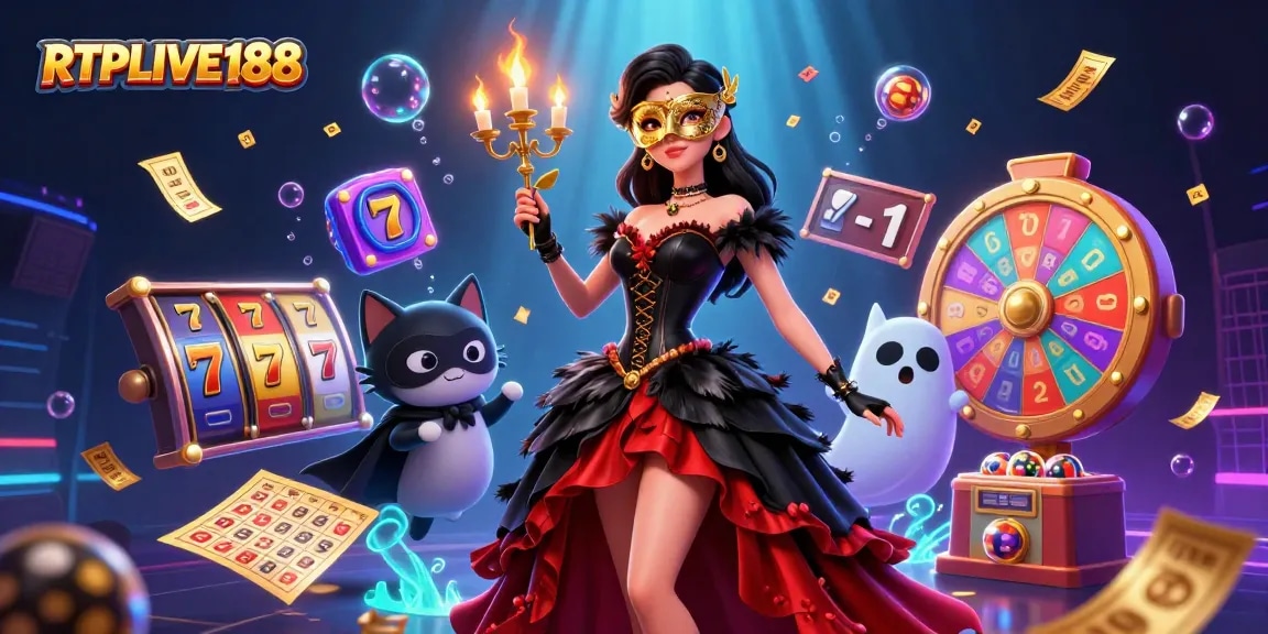 Rasakan kemenangan di RTPLIVE188 dengan slot yang menakjubkan, jackpot, dan visual kasino yang dramatis.