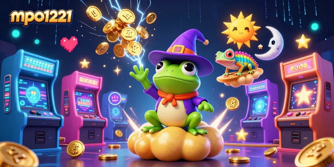 Empatkan hoki di mpo1221 dengan keajaiban koin emas dan permainan arcade 3D.