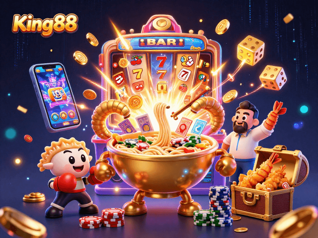 Play exciting games at King88, winning big with the giant jackpot slot machine!