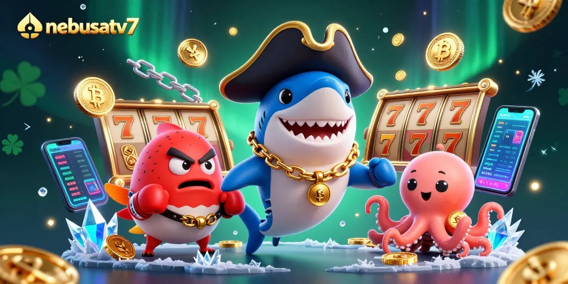 Experience thrilling slots and jackpots at nebesatv7 with creative 3D casino characters.