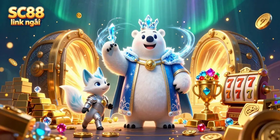 Engage with SC88 link mới and enjoy thrilling casino slots filled with rich jewels and gold.