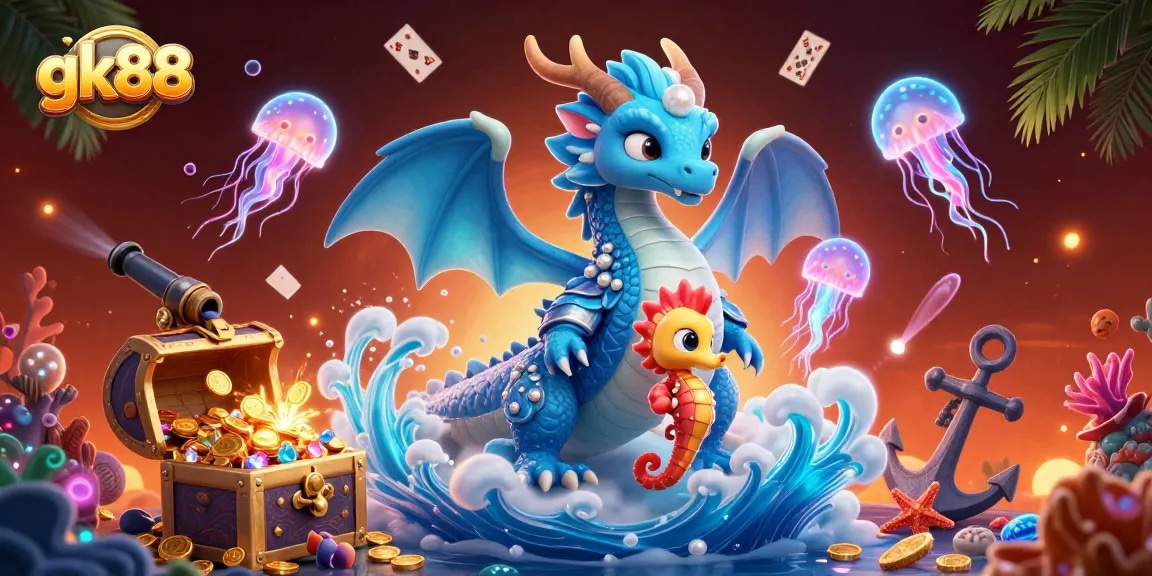 Win with gk88 and explore the vibrant underwater casino adventure filled with treasures and gaming elements.