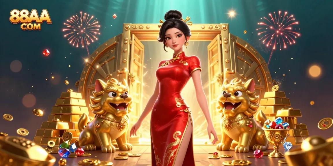 Experience the excitement of winning at 88AA COM with vibrant casino gaming elements.