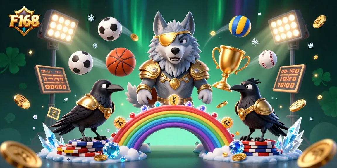 Experience the dynamic F168 casino world with thrilling gaming elements and stunning visuals.