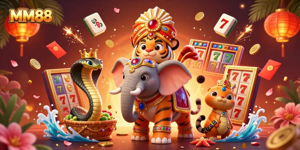 Experience the thrill of MM88 with a vibrant carnival of slots and casino adventures.