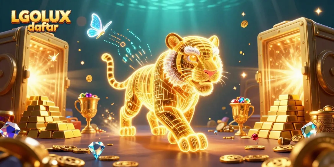 Experience the thrill of LGOLUX daftar with exciting slot games featuring vibrant neon elements.
