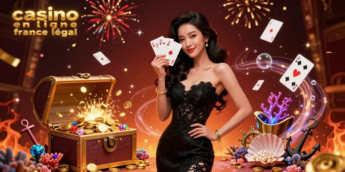 Engage with casino en ligne france légal through this vibrant 3D illustration showcasing card play in a luxurious casino setting.