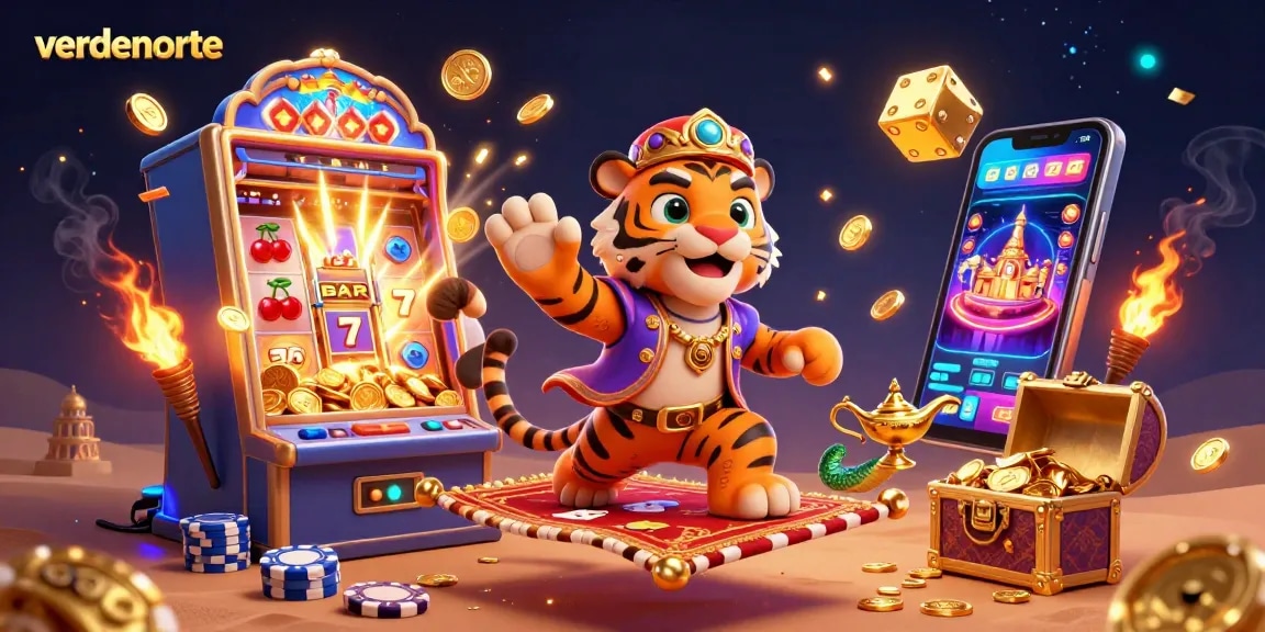 Engage in thrilling gaming adventures at verdenorte with our exciting slot machine and vibrant casino elements.