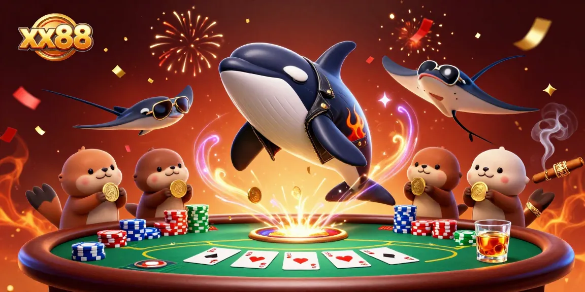 Experience thrilling wins at xx88 with iconic characters and exciting poker game elements.