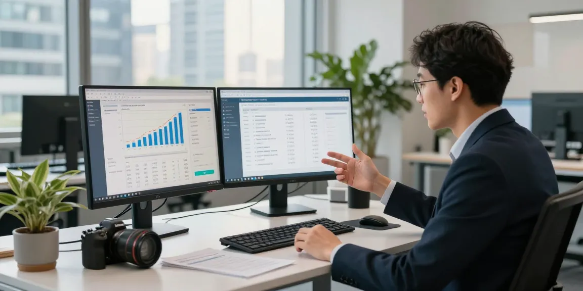 List of newly registered domains for 2026 displayed in a modern office setting.
