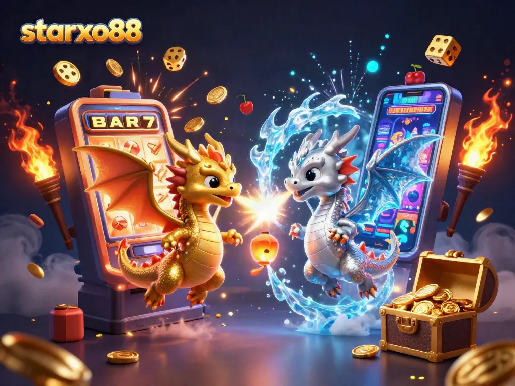 Engage with starxo88's exciting world of online slots featuring vibrant dragons and dynamic jackpots.