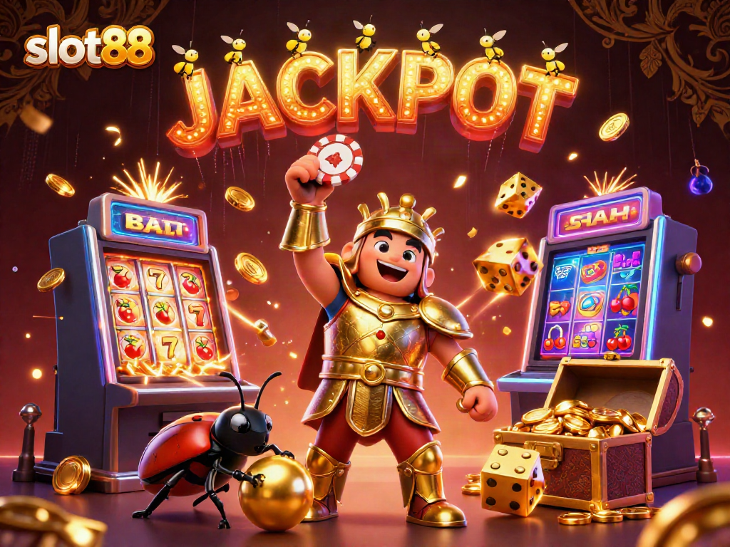 Slot88 memberikan pengalaman jackpot dengan karakter menarik dan simbol keberuntungan yang berlimpah.
