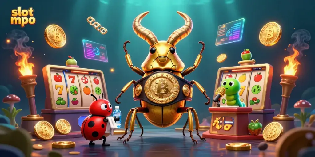 Engage in thrilling gameplay with slot mpo's vibrant carnival of characters and crypto coins!