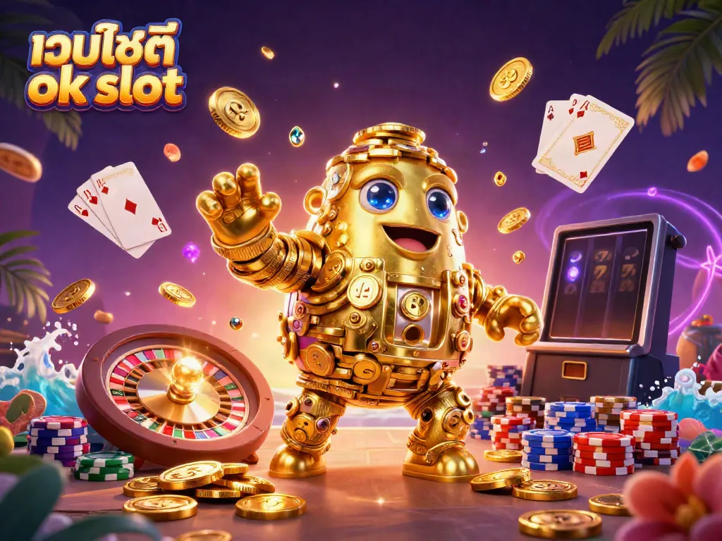 เว็บไซต์ ok slot พบกับเกมสล็อตออนไลน์ที่น่าตื่นเต้นและรางวัลมากมาย