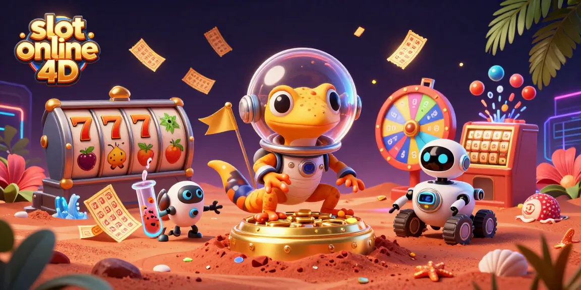 Experience thrilling slot online 4D gameplay in an exciting Martian casino adventure.