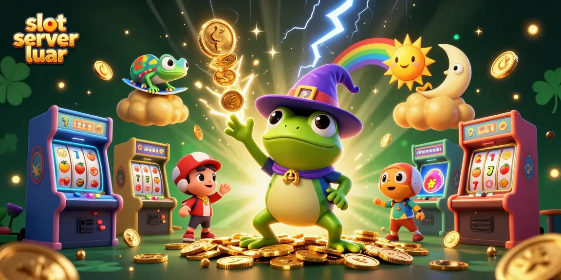 Engage with slot server luar promoting jackpot opportunities through vibrant casino characters in action.