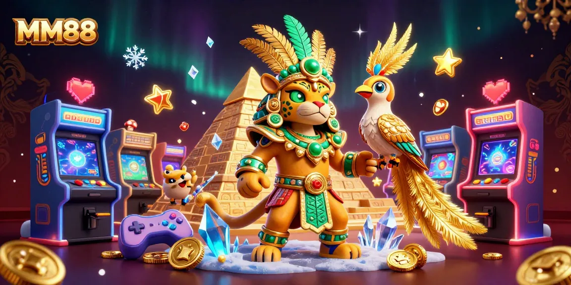 Engage with MM88 and experience the thrilling casino adventure depicted in vibrant 3D.