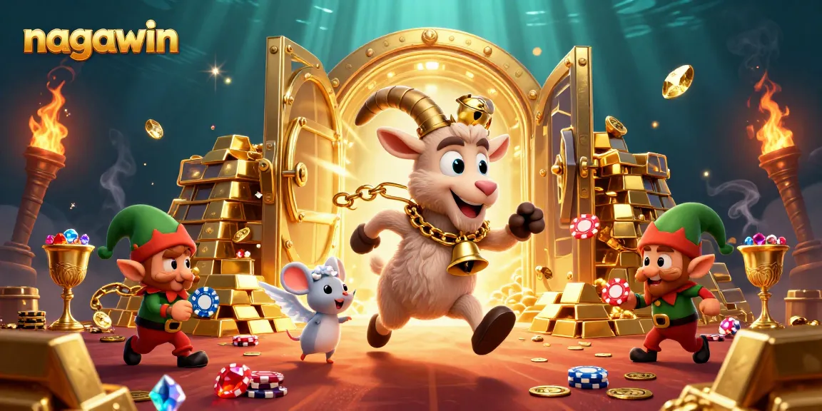 Nagawin menghadirkan suasana kasino dengan Krampus, mouse, dan gremlin yang mencuri chip poker.