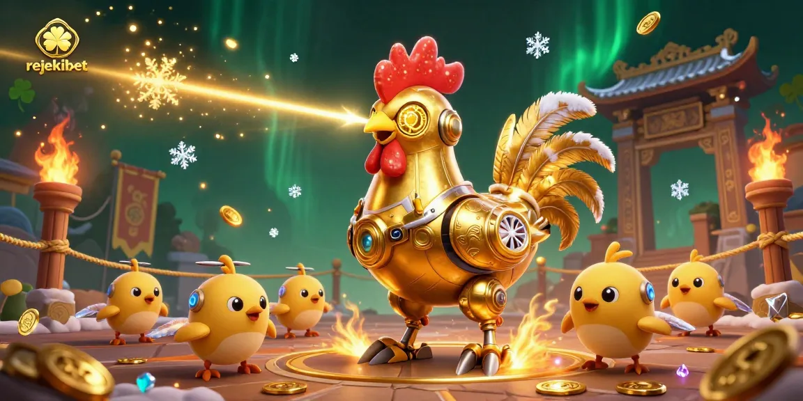 Experience the excitement of rejekibet with lively gaming elements and golden treasures!