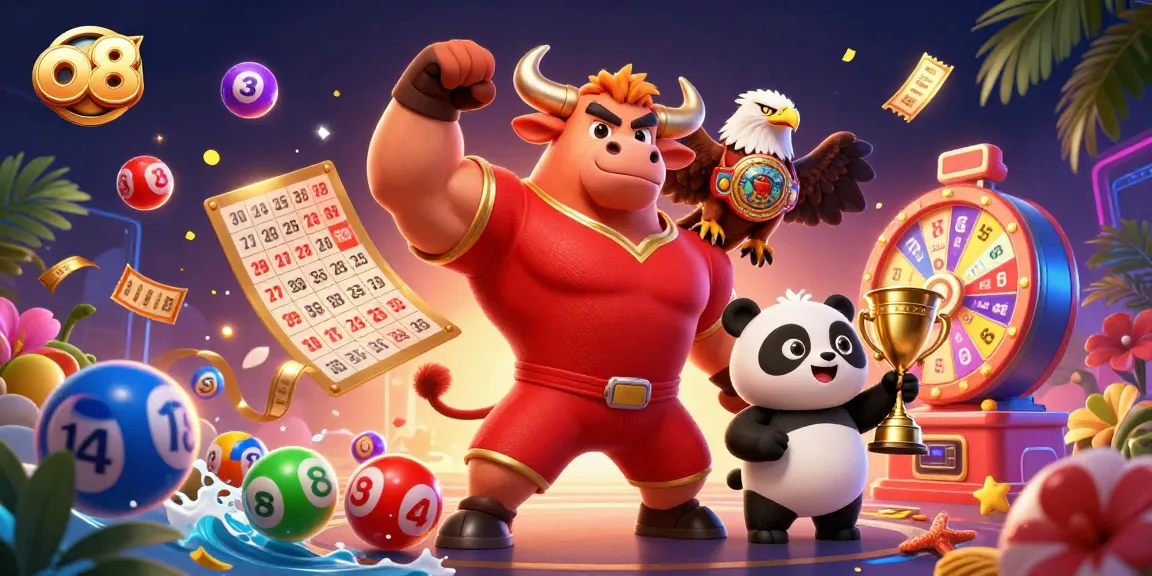 Win big with O8 in a vibrant casino-themed celebration featuring luck and fun.