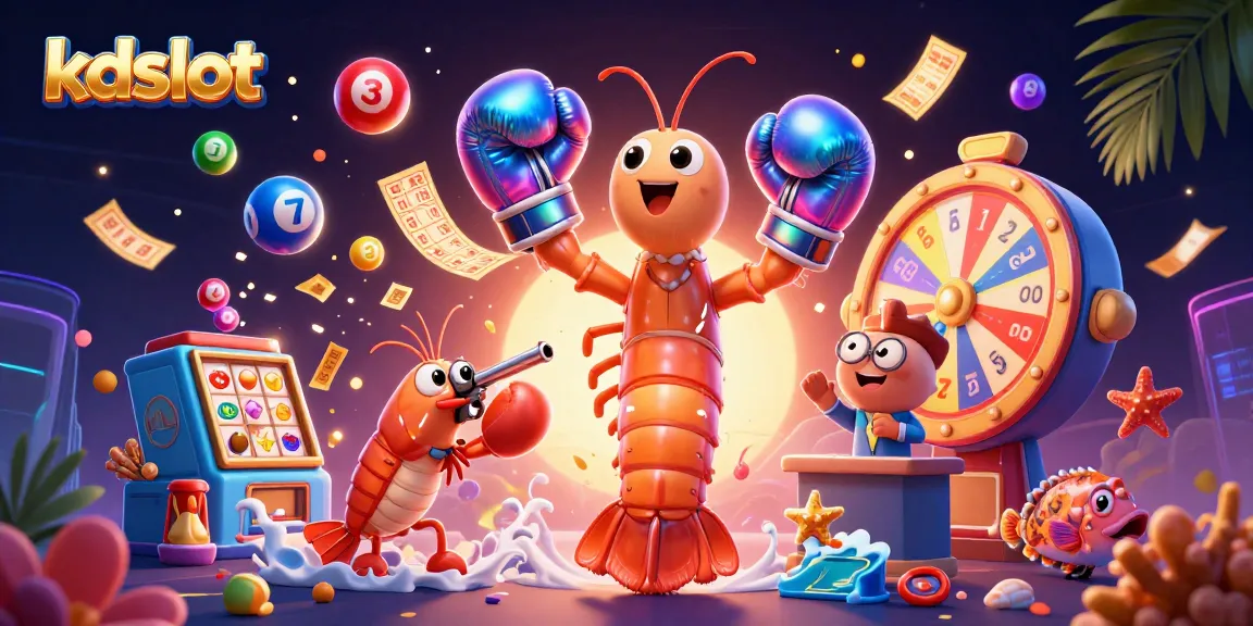 KDslot offers exciting gameplay with colorful slot elements and dynamic characters in a vibrant casino environment.