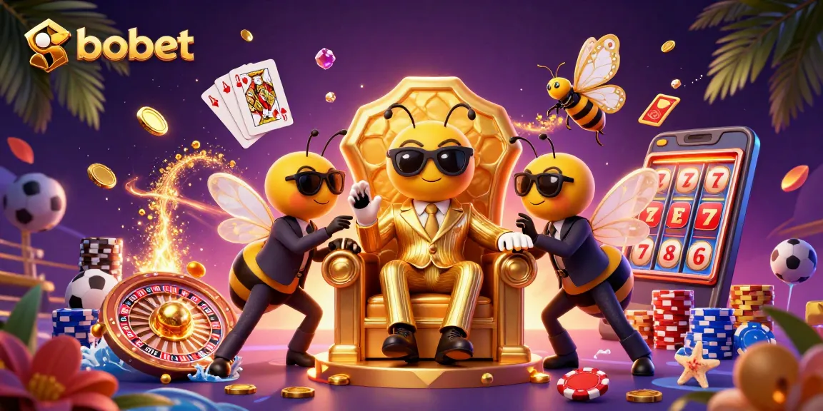 Sbobet enhances sports betting with a dynamic scene of a mob boss and bodyguards surrounded by winning odds.