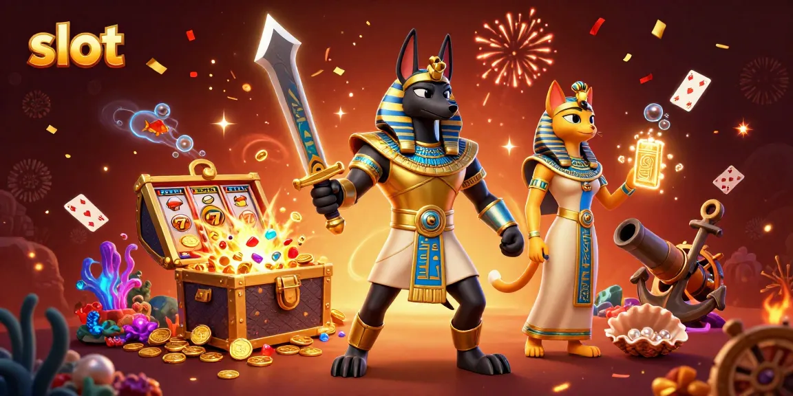Berputarlah pada slot dengan Anubis dan Bastet yang menyemarakkan pengalaman judi.