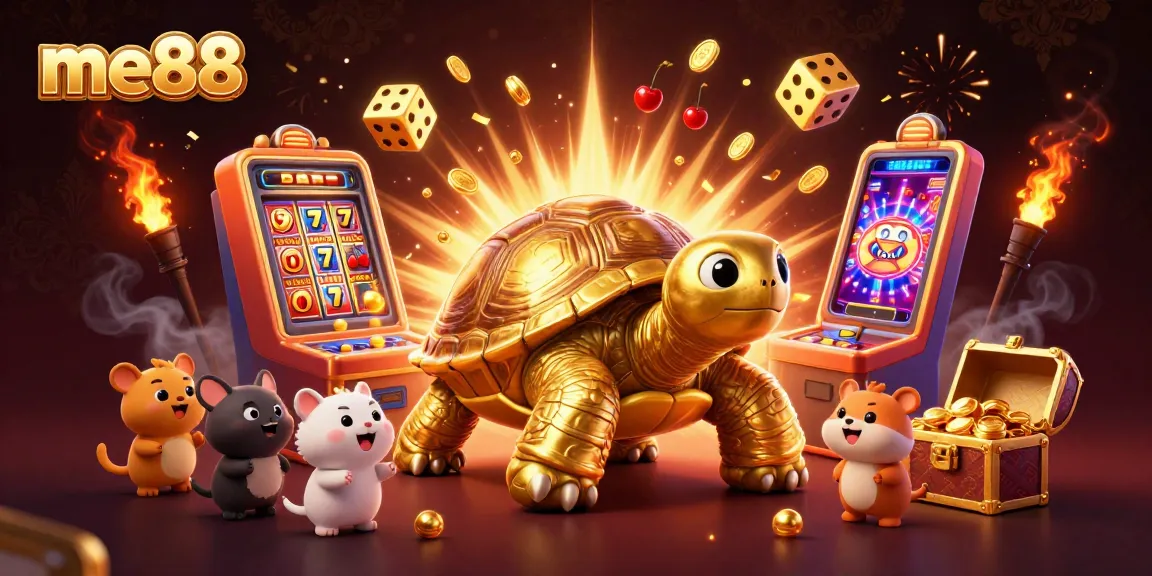 Join the excitement at me88's casino with vibrant animations and gaming delights.