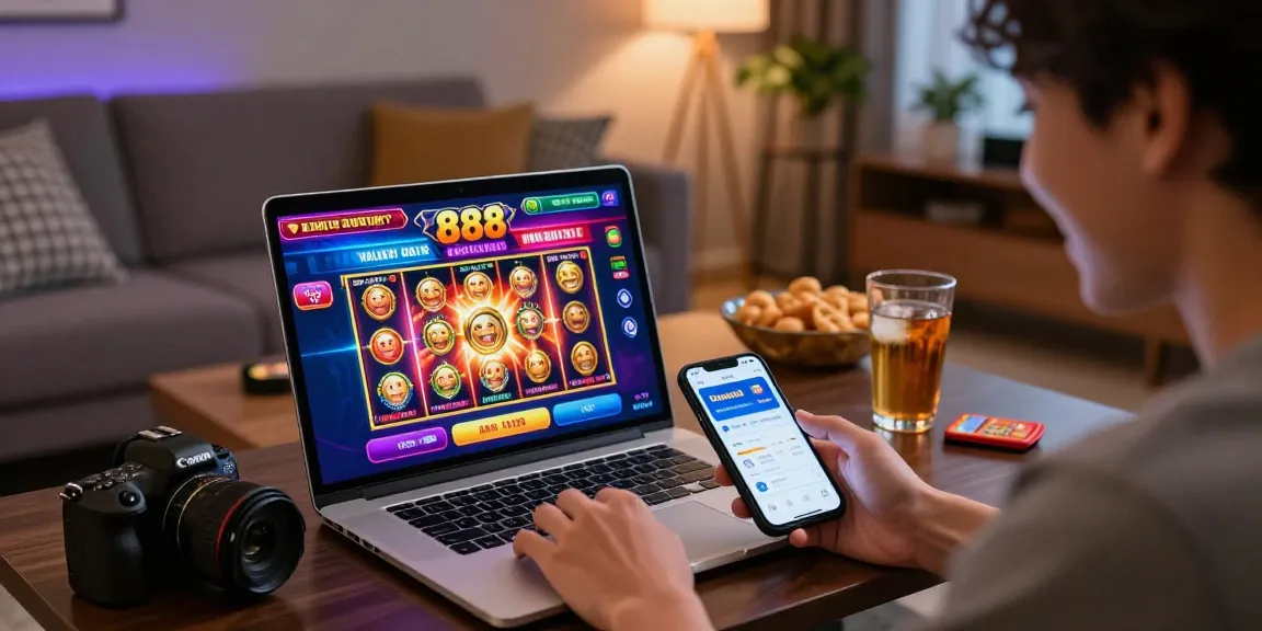 Permainan slot88 di Dewa123 memberikan kesenangan dengan tampilan antarmuka kasino online yang cerah.