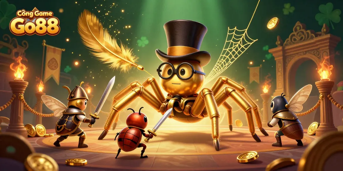 Engage in thrilling gameplay at Cổng Game Go88 with this vibrant 3D casino scene.