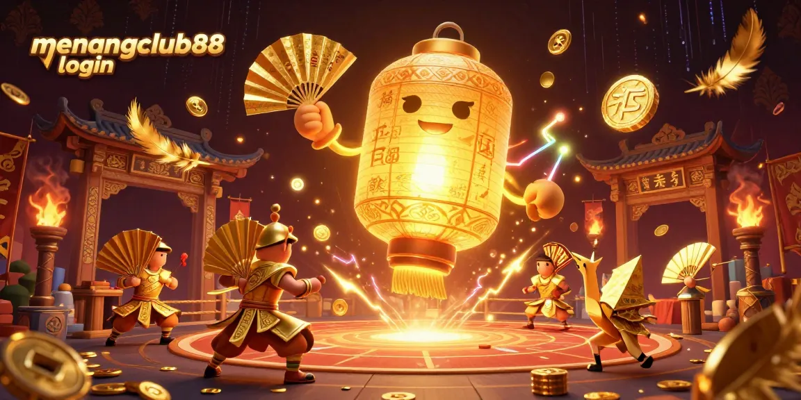 Experience the excitement at Menangclub88 login with vibrant casino elements and engaging characters.